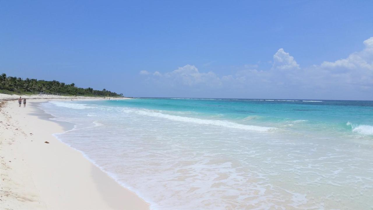 Riviera Maya Luxury Oceanfront Condo Акумал Екстериор снимка
